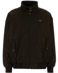 Prada - Re-Nylon Bomber Jacket - Lyst