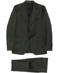 Tagliatore - Long-Sleeved Suit Jacket And Trousers Two-Piece Set - Lyst