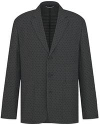 Dior - Jacket With Rear Martingale Belt - Lyst