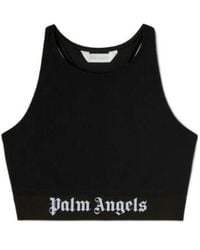 Palm Angels - Solid Color Tank Top - Lyst