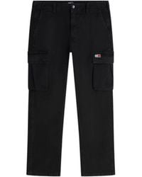 Tommy Hilfiger - Otis Canvas Straight Cargo Trousers - Lyst