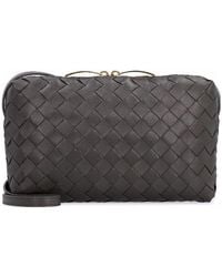 Bottega Veneta - Intrecciato Nappa Small Cross-Body Bag - Lyst