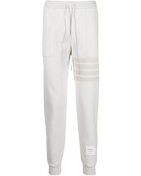 Thom Browne - 4-Bar Drawstring Track Pants - Lyst