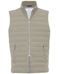 Brunello Cucinelli - Vest - Lyst