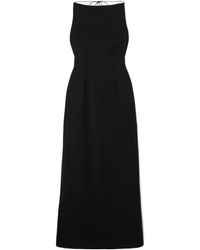 16Arlington - Backless Crepe Dress - Lyst
