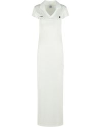 Courreges - Courrèges V-Neck Dress - Lyst