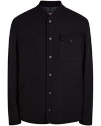 Moncler - Boiled Wool Overshirt - Lyst