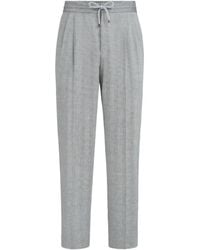 Brunello Cucinelli - Drawstring Tailored Pants - Lyst