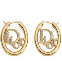 Dior - Oblique Earrings - Lyst