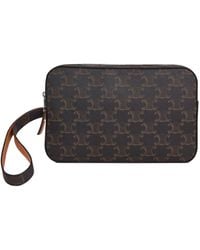 Celine - Pouch With Strap - Lyst