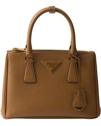 Prada - Galleria Small Saffiano Leather Bag - Lyst