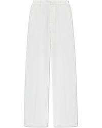 DSquared² - Logo Plaque Wide-Leg Trousers - Lyst