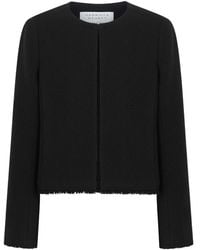 Gabriela Hearst - Normand Frayed Wool And Cashmere-Blend Jacket - Lyst