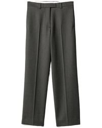 Miu Miu - Cover Fabric Trousers - Lyst