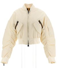 K-Way - Long Sleeved Zipped Padded Bomber Jacket - Lyst