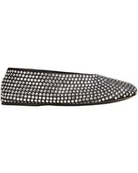 KHAITE - The Marcy Embellished Ballet Flats - Lyst