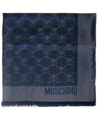 Moschino - Letter Pattern Scarf - Lyst