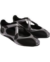 The Attico - Floor 01 Criss-Cross Ballet Flat - Lyst