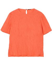 JOSEPH - Brunet Silk-Habotai Top - Lyst