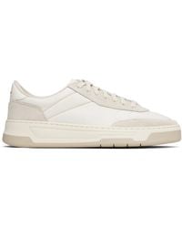 BOSS - Leather Suede Sneakers - Lyst