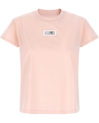 MM6 by Maison Margiela - 'Numeric Signature Mm6' T-Shirt - Lyst