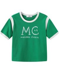 Marissa Chiara - Crew Neck T-Shirt - Lyst