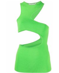 Stella McCartney - Cut Out Crewneck Tank Top - Lyst