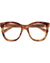 Chloé - Chloé Eyewear Cat-Eye Glasses - Lyst