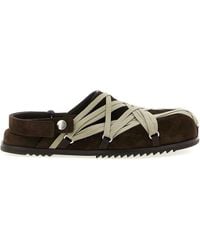 Rick Owens - 'Megalace Mule Granola' Sabots - Lyst