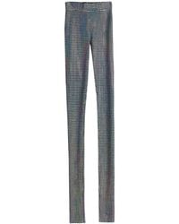 Dolce & Gabbana - Two-Tone Knitted Leggings - Lyst