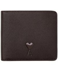 Ami Paris - Ami De C Ur Double-Folded Wallet - Lyst