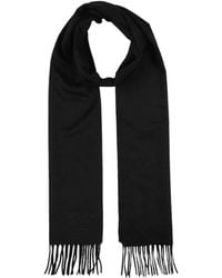 Max Mara - Solid-Color Cashmere Scarf - Lyst