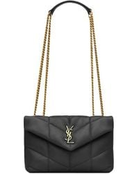 Saint Laurent - Toy Puffer Quilted Shoulder Bag - Lyst