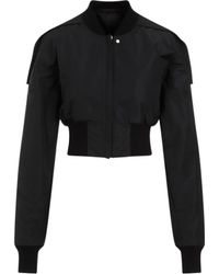 Rick Owens - Long-Sleeved Cropped Jacket - Lyst