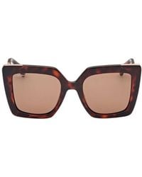 Max Mara - Square Frame Sunglasses - Lyst