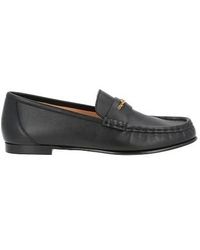 Chloé - Minimal Round-Toe Loafers - Lyst
