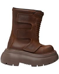 R13 - Chunky Racing Ankle Boots - Lyst