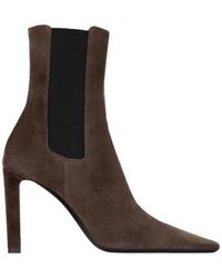 Saint Laurent - Francoise Chelsea Booties - Lyst