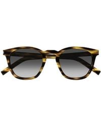 Saint Laurent - Eyewear Square Frame Sunglasses - Lyst