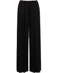 GIUSEPPE DI MORABITO - Wool Wide Pants - Lyst