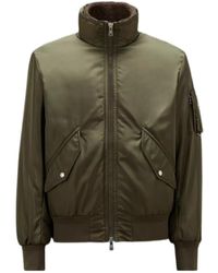 Moncler - High-Shine Zip-Up Padded Jacket - Lyst
