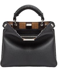 Fendi - Selleria Bag With 476 Hand-Sewn Topstitches - Lyst