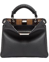 Fendi - Selleria Bag With 476 Hand-Sewn Topstitches - Lyst