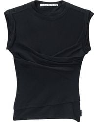 Alexander Wang - Ruched Detailed Tank Top - Lyst