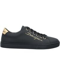 Dolce & Gabbana - Minimalist Leather Low-Top Casual Shoes - Lyst