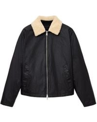 AllSaints - Organic Cotton Waxed Boston Jacket - Lyst