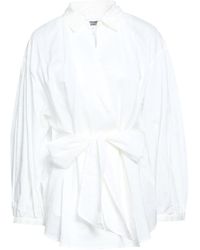 Weekend by Maxmara - Solid Color Long-Sleeve Shirt - Lyst