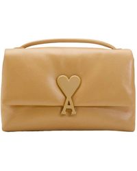 Ami Paris - Voulez-Vous Heart-Embellishment Tote Bag - Lyst
