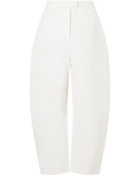 Rohe - Cotton Wide-Leg Casual Pants - Lyst