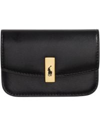 Polo Ralph Lauren - Logo-Plaque Leather Wallet - Lyst